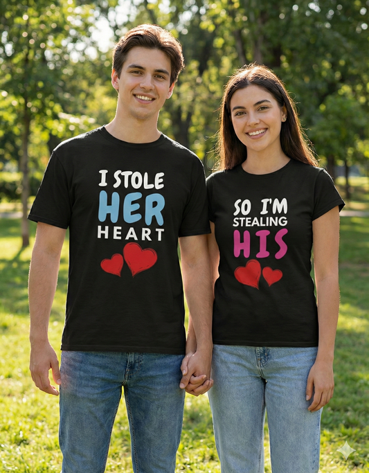 Classic Crew T-Shirt (Couple Dress Combo)